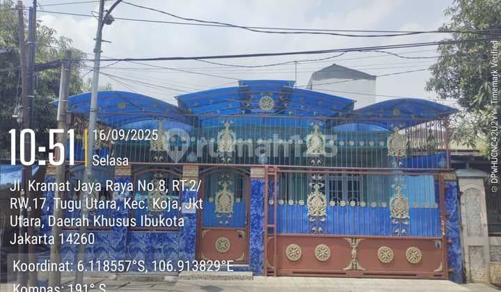 Rumah Murah di Jl Waru,Tugu Utara,Koja,Jakut