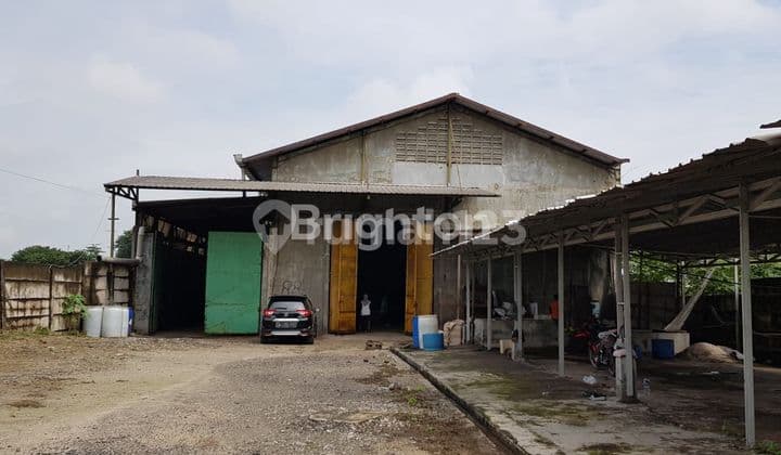 Gudang Ciamik Siap Pakai Nol Jalan Raya Kedamean