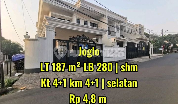 Rumah Baru 2022 Tepi Jalan Utama - Kolam Renang, ±10 Menit ke Tol Joglo