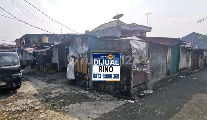 Lokasi Emas! Harga Masih bisa Nego! Rumah Hitung Tanah Strategis Dekat Pasar Kembang Rawabelong Jakarta Barat