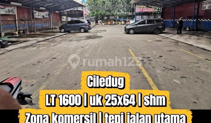 Tanah Bangunan Strategis 25X64 Jalur Utama Ciledug Tangerang