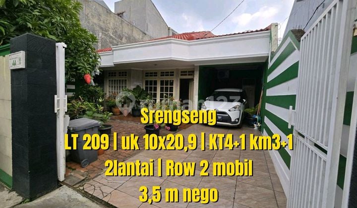 Rumah Siap Huni Lebar 10 Srengseng Jakarta Barat