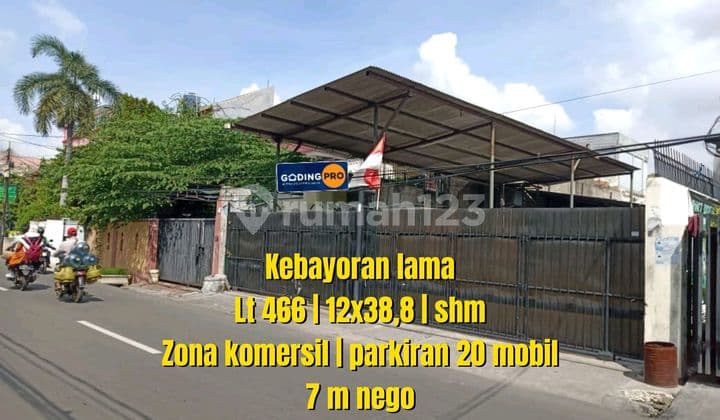 Tanah Tepi Jalan Lebar 10 Kebayoran Lama Jakarta Selatan