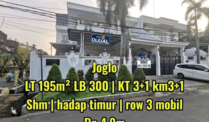 Rumah Hook Dibangun 2021 - Row Lebar 3 Mobil, 10 Menit ke Tol Joglo, Nyaris Baru Joglo Jakarta