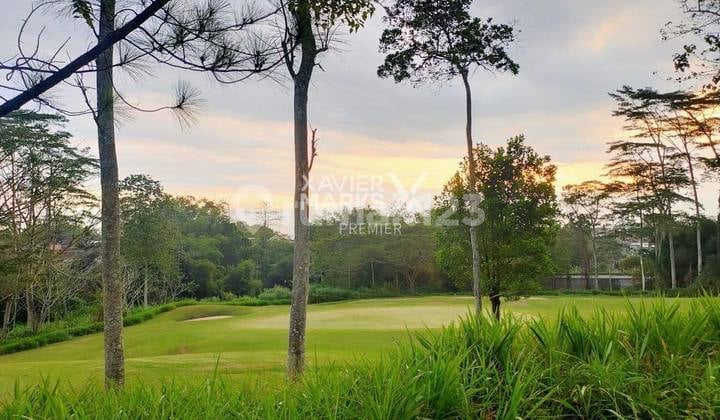 Dijual Kavling Tanah Siap Bangun View Danau / Telaga dan Lapangan Golf di Telaga Golf, Araya, Malang