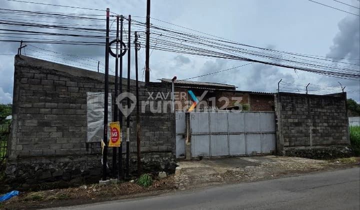 Dijual Gudang dan Tanah di Poros Jalan Raya Pakisjajar, Pakis