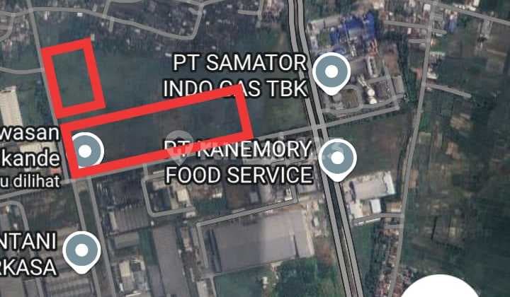 Tanah Hgb Di Kawasan Industri Modern Cikande Siap Bangun