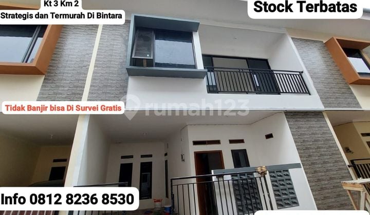 Rumah Baru 2 Lantai 600 jutaan Termurah di Bintara