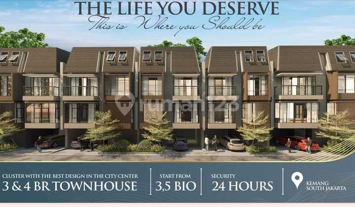 Town House Akses Dua Mobil Di Kemang Jakarta Selatan