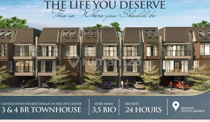 Town House Akses Dua Mobil Di Kemang Jakarta Selatan