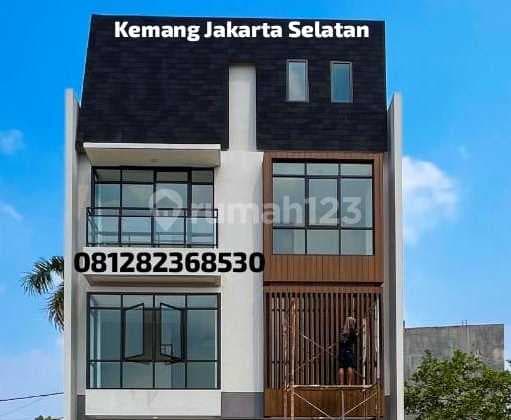 Rumah Baru Akses 2 Mobil Di Kemang Jakarta Selatan