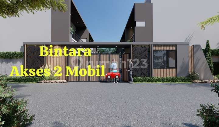 Rumah Baru di Bintara Akses 2 Mobil bisa KPR dan Cash Strategis