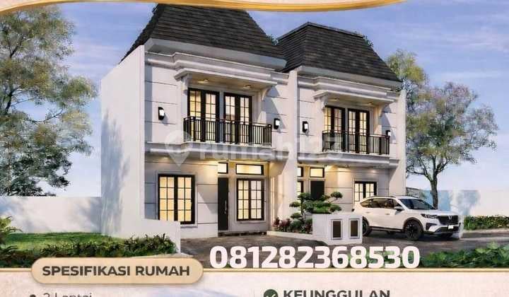 Rumah Baru Free Biaya-Biaya Akses Langsung ke Jalan Raya di Ciracas Jakarta Timur