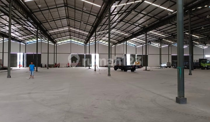 Gudang Dadap Kosambi LT 1320 m2, LB 900 m2, New Bisa Beli Sebagian