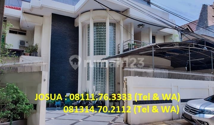 Rumah Kelapa Gading Puan Timur : 2 Lt, LT 377 m2, LB 500 m2, Hook
