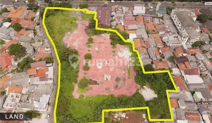 Tanah Cibinong Jl Raya Bogor : LT 11.881 M2, Pinggir Jalan Raya