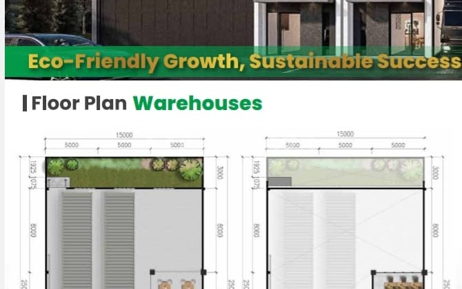 Warehouse Complex Dalam Kawasan Industrikarawang, Jawa Barat