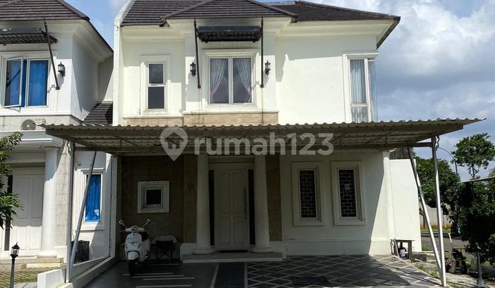 Rumah Posisi Hoek Rapih Siap Huni di Cluster Alden Banjar Wijaya