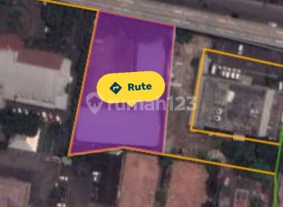 Tanah Lokasi Strategis Bentuk Ngantong Di Jl Gatot Subroto Jaksel