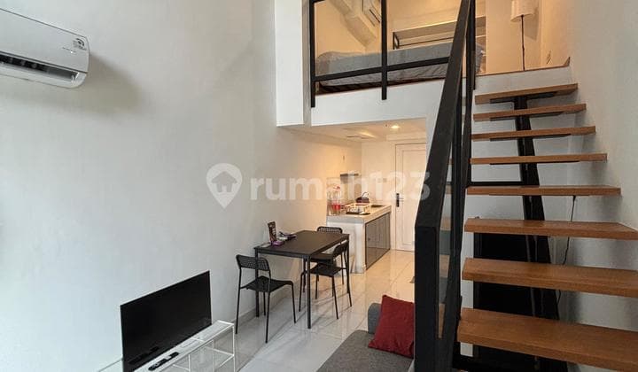 Disewa Cepat Apartemen Kingland Avenue Tipe Loft Full Furnished Di Jalan Serpong Raya