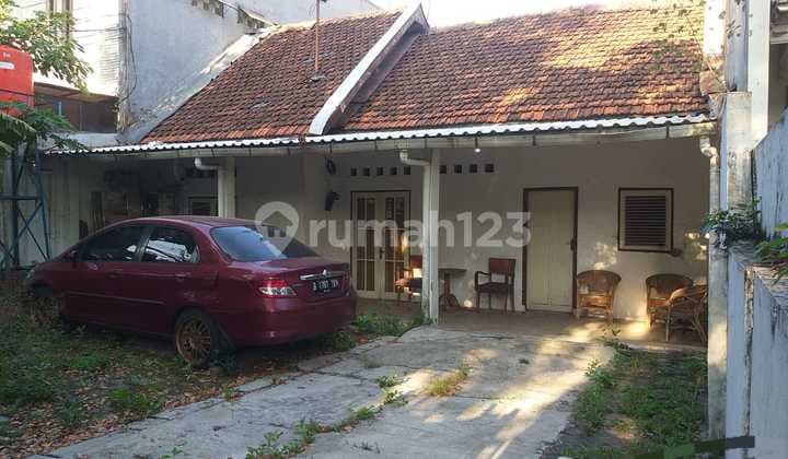 Rumah Tua Hitung Tanah Murah Lokasi Percetakan Negara Jakarta Pusat