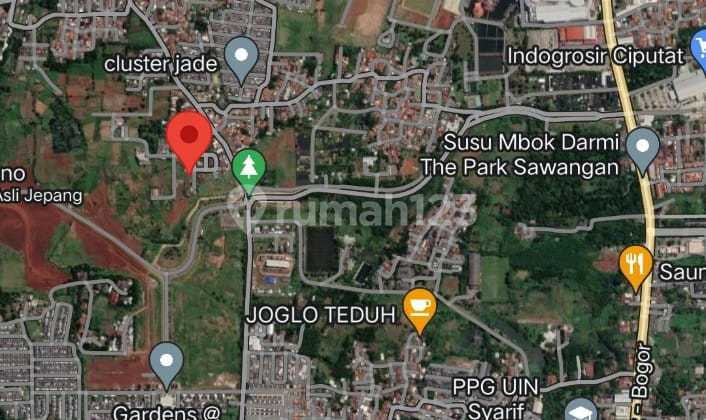 Jual Tanah Kavlong Strategis Belakang Mal The Park Sawangan