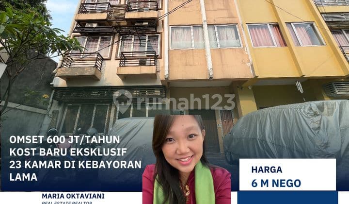 10% ROI, Fully Occupied Boarding House in Kebayoran Lama, Turnover 600 Million/Year, Only 3 Minutes to PIM