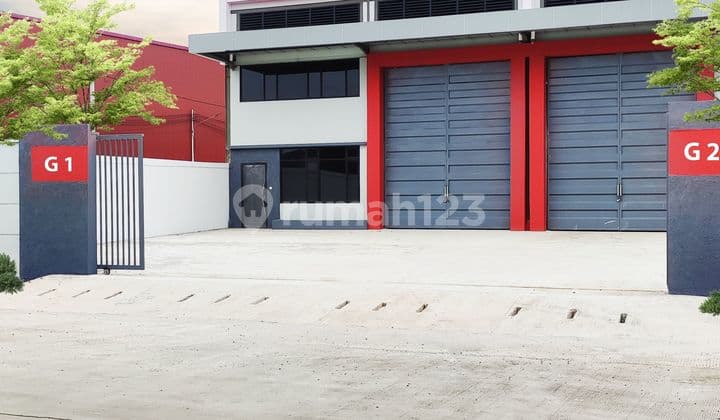 Gudang + Kantor 2 Lantai Dekat Bandara. Salembaran