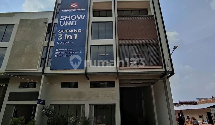 Gudang+Kantor 4 Lantai Termurah Dekat Bandara Soekarno.hatta