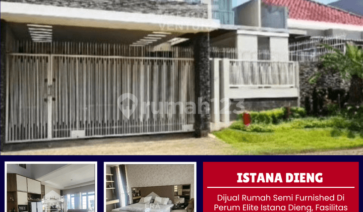 Dijual Rumah Semi Furnished Di Perum Elite Istana Dieng