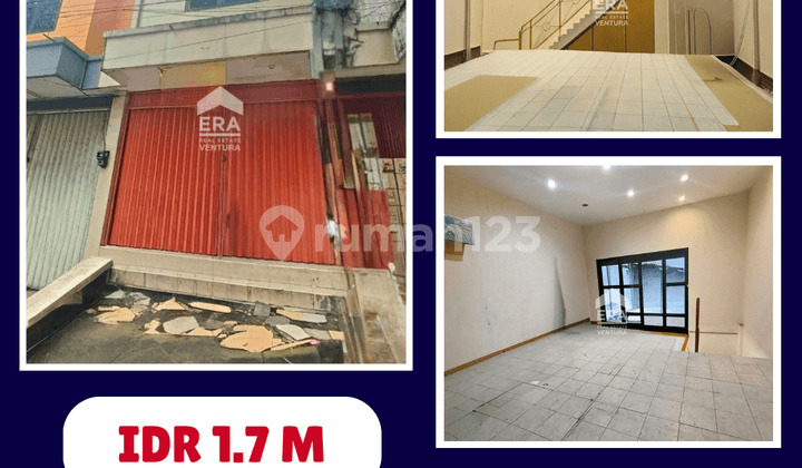 For Sale 2-Story Shophouse Strategic Location Near Large Market