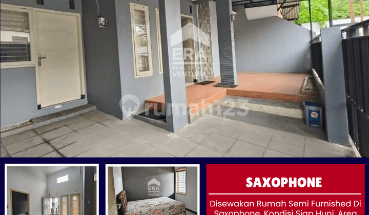 Disewakan Rumah Semi Furnished Di Saxophone, Kondisi Siap Huni