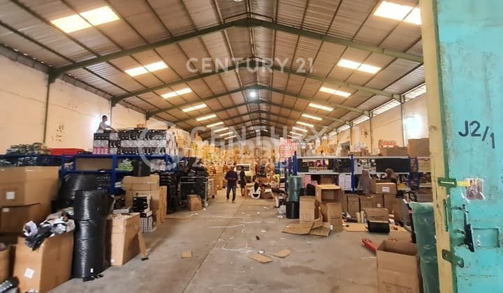 Dijual Gudang Zona Industri di Sentra Kosambi Tangerang
