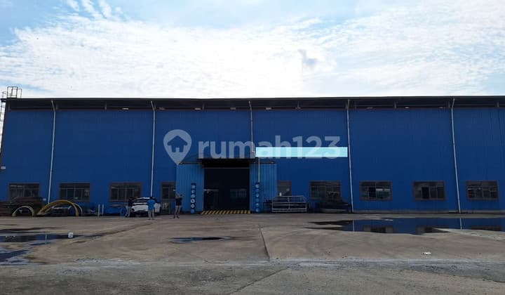 Gudang Indoor Strategis Siap Pakai di Rest Area Km 19B Tambun