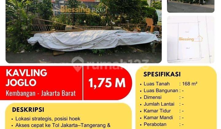 Dijual Tanah Kosong ******** Joglo