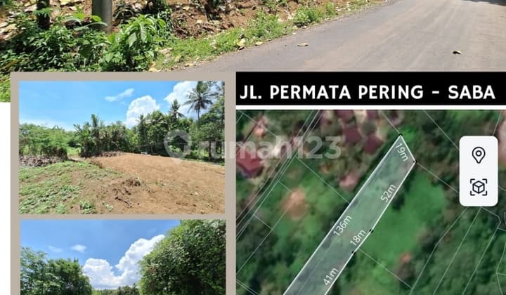 Tanah Sewa Zona Pink 300 Meter Ke Pantai Saba