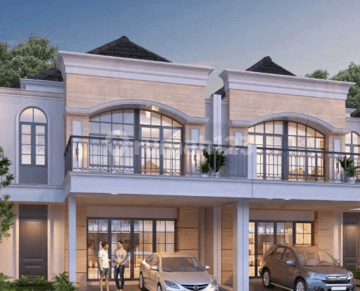 Promo! Brand New House at Bukit Nirmala PIK2 8x10 with Balcony, Eligible for KPR