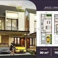 Disewakan Rumah Milenial PIK2 Extension luas 6x15 kosongan
