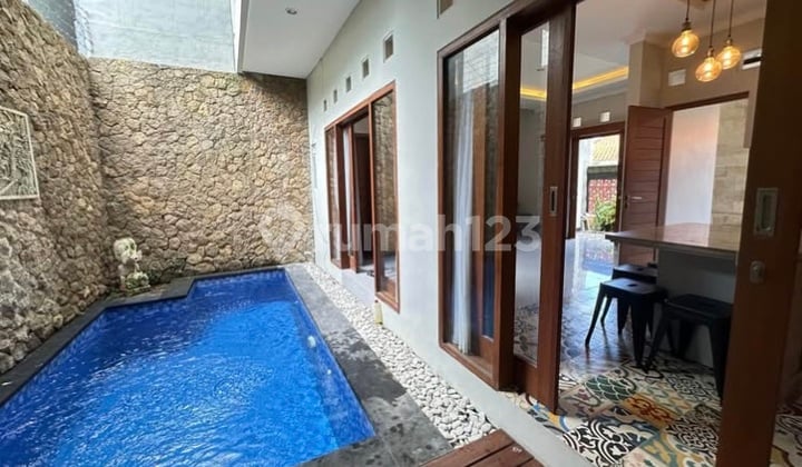 K11 Sewa Rumah Semi Villa Tukad Bilok Sanur Denpasar Bali Dekat Renon Sesetan Panjer Kuta