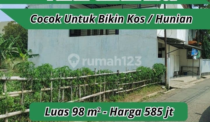 Tanah Siap Bangun Cimahi Tengah Dekat Toll Baros