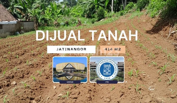 Tanah 414 M² SHM - 400 Meter ke Unpad Jatinangor
