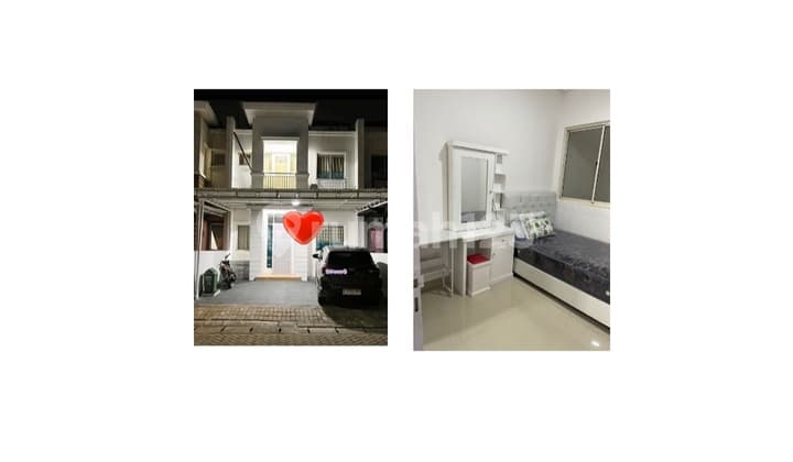 Rumah Furnished 2 LT di Cluster Lama Summarecon Bekasi