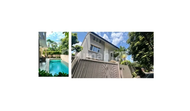 Rumah Mewah Strategis Ada Kolam Renang di Widya Chandra Scbd