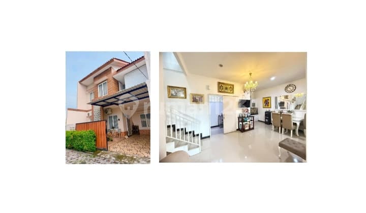 Rumah Cantik 2 Lt Semi Furnished di Cluster Jatimurni Pdk Melati Bekasi