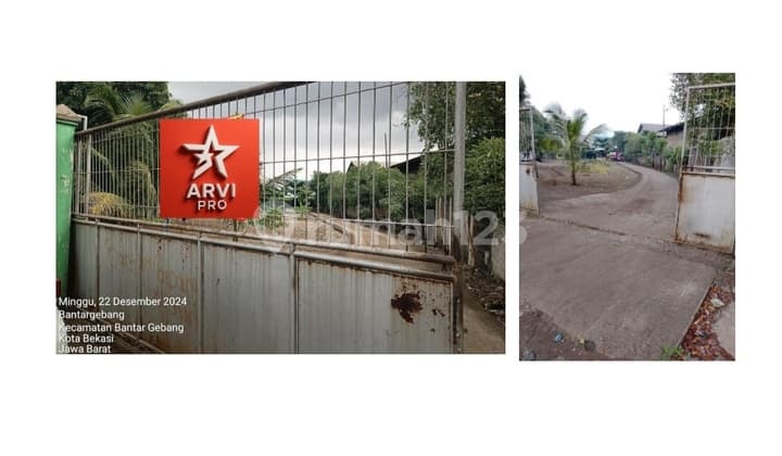 Tanah SHM Strategis 2000M² di Jalan Raya Narogong Bekasi