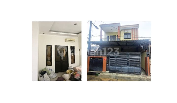 Rumah 2 Lt 91/190 M² Furnished di Pondok Cipta Bintara Bekasi