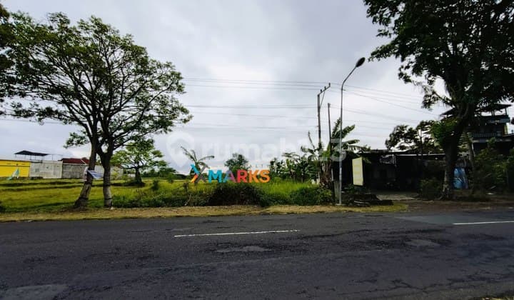 Cheap Land in Karangpandan, beside the Main Road, suitable for Restaurant, Camp Ground