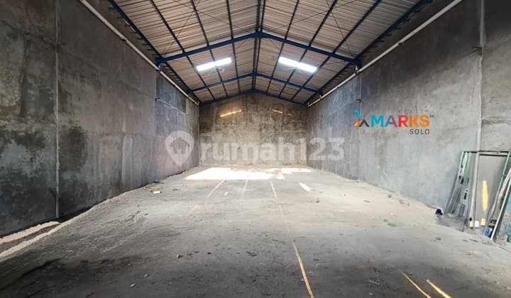 Ready-to-Use New Warehouse in Sukoharjo Warehouse Area, 5 Minutes to Solo Baru