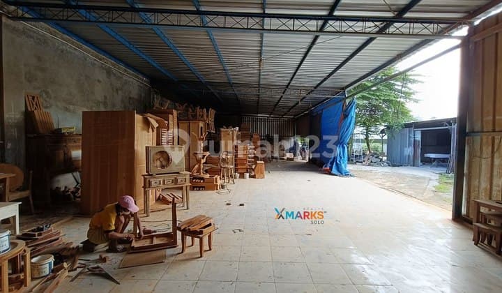 Gudang Murah Banget, Jalur Kontainer Di area Industri Grogol
