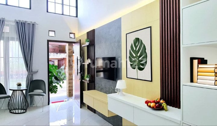 Beautiful Semi-Furnished Cluster House in Gentan, Price Below 1 M, Hot Deal